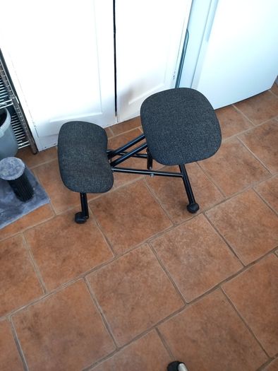 Low Stool On Wheels