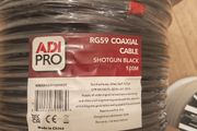 Coaxial shotgun cable black RG 59 /100m