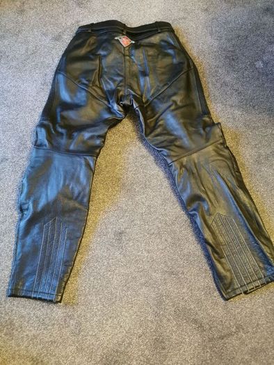 leather trousers