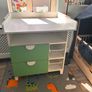 IKEA Smastad changing table with drawers Image 2