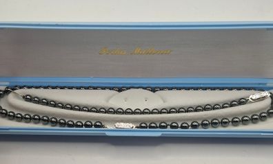 Vintage hematite bead set
