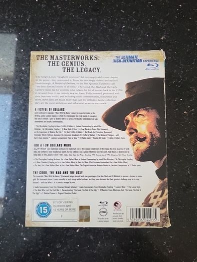 The Spaghetti Western trilogy Clint Eastwood Sergio Leone
