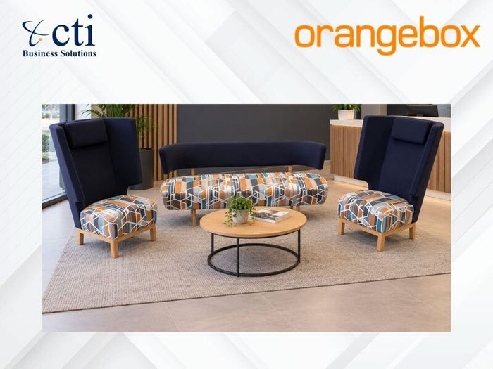 Patterned Orangebox Tope Sofa Set(1 Sofa,2Singles)
