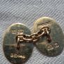 9k Gold Art Deco Cufflinks Image 8