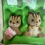 Sylvanian Families Walnut Squirrel Twins 3218 Damaged Box Please see pictures Image 2