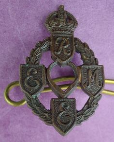 English World War 2 R.e.m.e. Badge