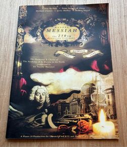 HANDEL MESSIAH the 250th Anniversary Performance Programme