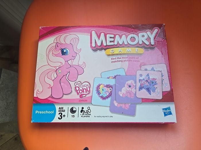 2009 Memory Game Cards Hasbro Ponyville MLP  G3  G3.5  My Little Pony VIntage
