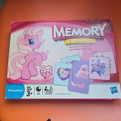 2009 Memory Game Cards Hasbro Ponyville MLP  G3  G3.5  My Little Pony VIntage