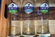 Rockshore Apple cider pint beer glasses