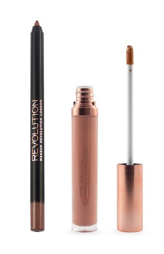 Revolution Retro Luxe Gloss Lip Kit - Original - New