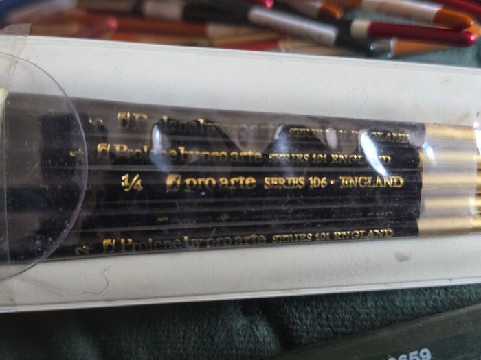 430X Professional Painting Brushes made in England Winsor Newton sable brushes Oil Painting Watercolour Hog bris