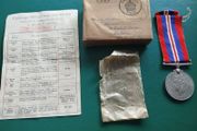 WWII British War Medal 1939-45 - Complete "As Issued" Set