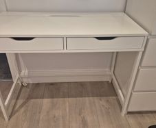 White Alex Desk