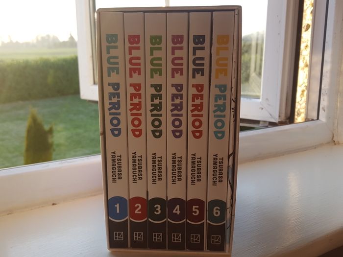 Blue Period by Tsubasa Yamaguchi Manga Box set volumes 1-6