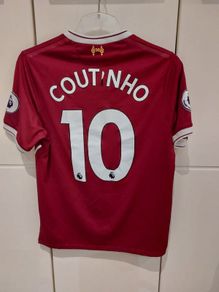 NB Original Authentic Liverpool 125yrs anniversary shirt  Coutinho 10