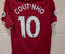 NB Original Authentic Liverpool 125yrs anniversary shirt  Coutinho 10