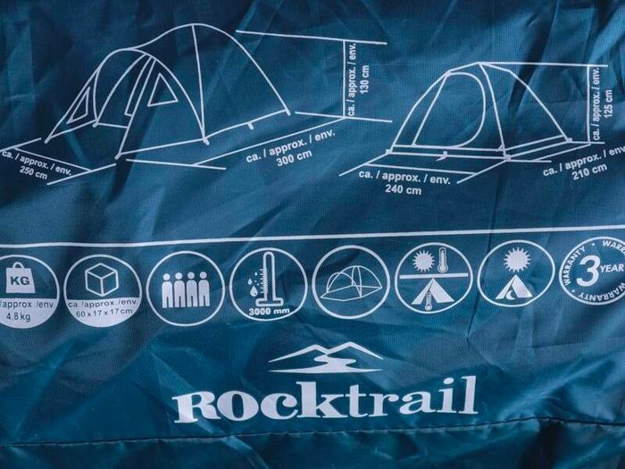 Brand New 4 Person Camping Tent with Darkened Room