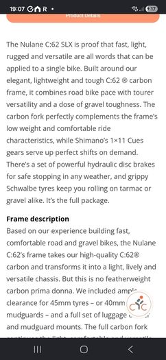 cube nulane gravel bike