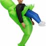 Inflatable Alien Costume, Fancy Dress Men Adult, Alien Abduction Costume, Mascot Party Costume Cosplay Outfit Adult Image 4