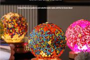 Morocco Night Lamp Glass Mosaic