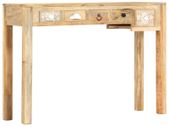 Console Table 110x30x75 cm Solid Mango Wood