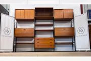 1960s Mid-century Modern Ladderax Shelving System