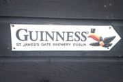 Guinness  cast iron sign