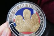 Year Of The Three Kings Medal