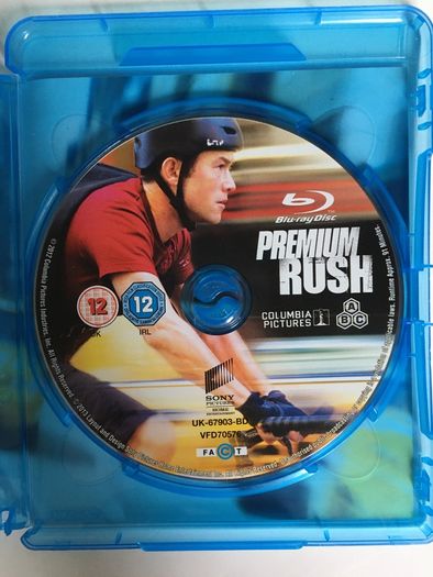 Premium Rush [2012] Joseph Gordon-Levitt, Michael Shannon, Dana Ramirez & Jamie Chung [Blu-ray Movie]