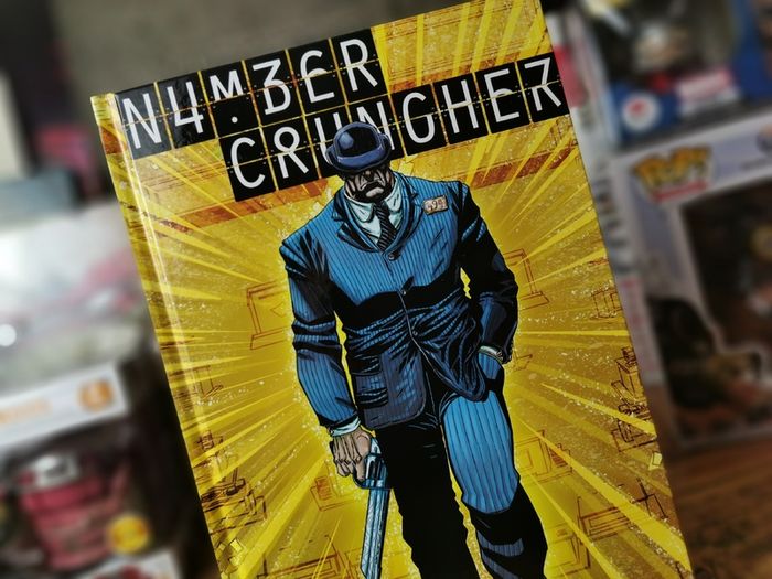 Number Cruncher ! Graphic Novel ! Hardcover ! 2014 ! by Titan Comics !