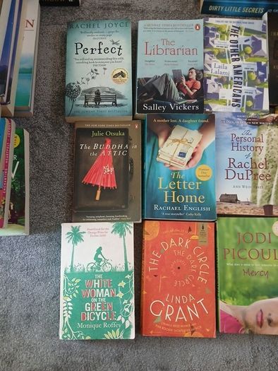 Kate morton homecoming. Adele Parks, Salley vickers  and a mix of Awarding winning or bestsellers fiction novels