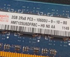 Ddr3 Pc3 10600u 1333mhz 4gb(2x2gb)