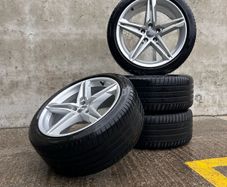 Genuine Audi A5/S5 18" Alloy Wheels - Bridgestone Tyres