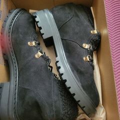 Ladies black ankle boots  size 8 brand new