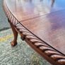 Vintage Mahogany Extending Dining Table - Claw  & Ball Feet Image 10