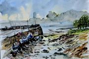 carrigaholt co clare watercolour
