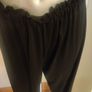 La Scala designer black gold embroidered set top and pants size UK14 EU42 Postage included Image 6