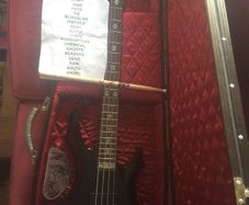 Signed By Slayer In 2013 Ltd/esp Ta600 (tom Araya)signature Bass Guitar