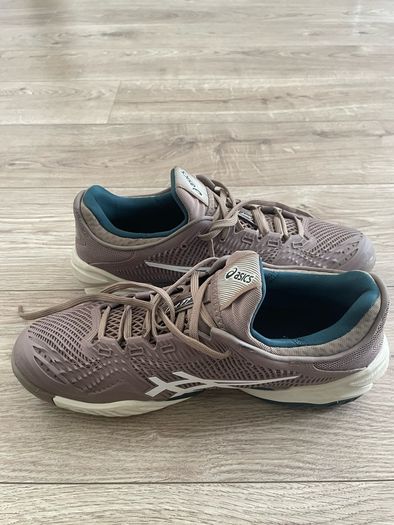 Asics Court FF 3 Clay Mens Taupe Tennis Shoes