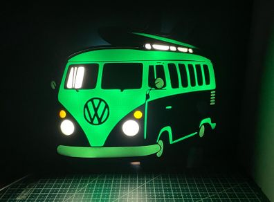 VW Bus Light Box