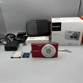 Sony Cyber-shot DSC-W830 20.1MP Digital Camera Red - Boxed - Full Kit
