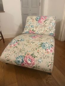 Floral Chaise Longue