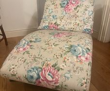 Floral Chaise Longue