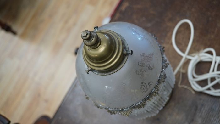 Vintage Brass Table Lamp
