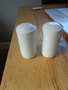 Ceramic Salt and Pepper Set for Sale