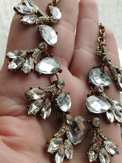 Vintage Crystal Choker Necklace.