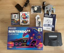 Nintendo 64 (N64) Boxed with Super Mario 64 Boxed and FlashCard 32GB