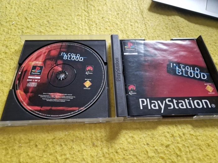 In Cold Blood PlayStation1 Ps1 PlayStation2 Ps2 Games Original