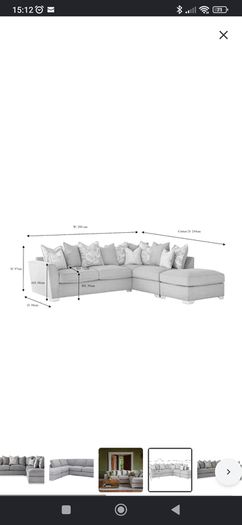 Pillow corner sofa
